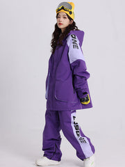 Ensemble veste et pantalon de ski Cosone Adept V Winter pour femme, avec grandes poches