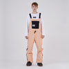 Salopette de ski rayée à grandes poches RARWAR Winter Collective pour femme