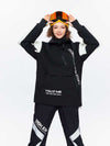 Veste de ski freestyle pour femme, haute performance, ouverture diagonale et fermeture éclair intégrale
