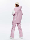 Veste de ski freestyle pour femme, ouverture diagonale haute performance, fermeture éclair intégrale