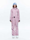 Combinaisons de snowboard une pièce pour femmes, style urbain, manches à damier, haute performance