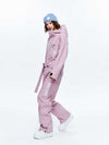 Combinaisons de snowboard une pièce pour homme, style urbain, manches à damier, haute performance