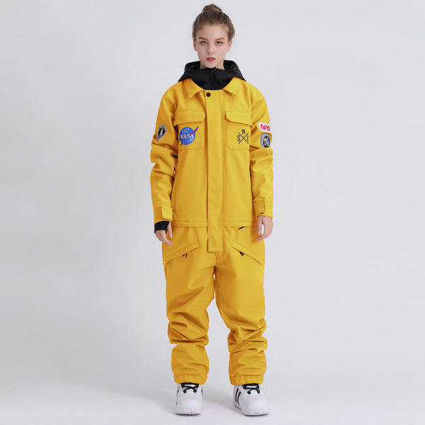 Combinaison de ski une pièce pour femme SMN Slope Star Nasa Icon