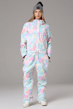 Combinaisons de ski une pièce colorées Searipe pour femmes, combinaisons d'hiver, combinaisons de neige