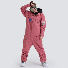 Combinaisons de ski une pièce pour femmes SMN Slope Star Nasa Icon