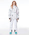 Women's SMN 5k Colorful Metropolis Ski Suits
