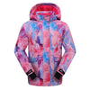 Girl's Phibee Artistic Creation Winter Outdoor Sportswear Waterproof Ski Jacket - snowshred