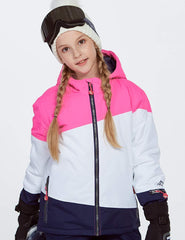 Veste de ski imperméable pour fille Phibee Mountain Powder Bowl