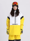Anorak Cosone Powdreamer à demi-zip et colorblock pour homme