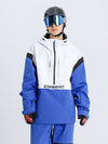 Anorak Cosone Powdreamer à demi-zip et colorblock pour homme