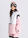 Anorak Cosone Powdreamer à demi-zip et colorblock pour homme