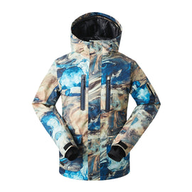 Veste de snowboard isolée Gsou Snow Mountain Elite Tide 15K pour homme