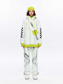 Combinaison de ski pour femme High Experience Vibrant Daily Motion Zone (sweat à capuche et pantalon).