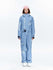 Combinaisons de snowboard une pièce pour femmes, style urbain, manches à damier, haute performance