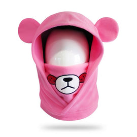 Cagoule unisexe en polaire avec masque, cache-cou et bonnet.