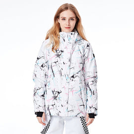 Veste de ski Metropolis colorée SMN pour femme, collection hiver.